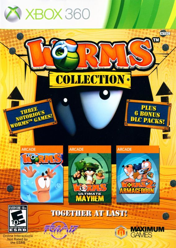 Worms Collection box art for Xbox 360